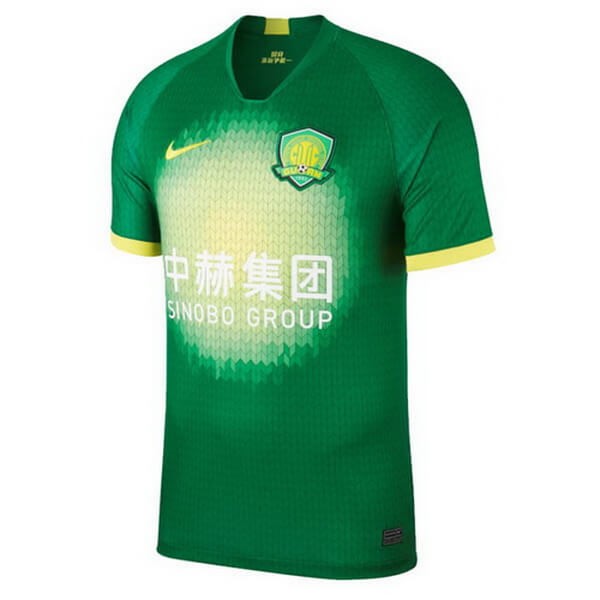 Thailande Maillot Football Guoan Domicile 2020-21 Vert